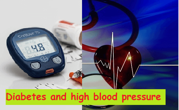 Diabetes and high blood pressure