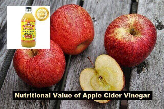 Nutritional Value of Apple Cider Vinegar
