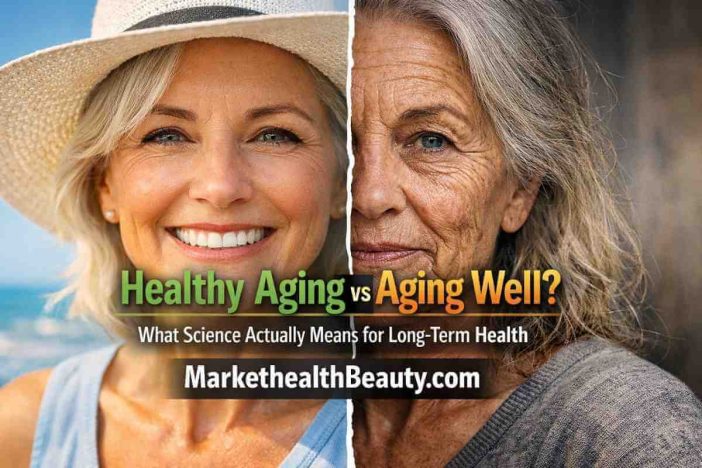 Healthy Aging vs Aging Well
