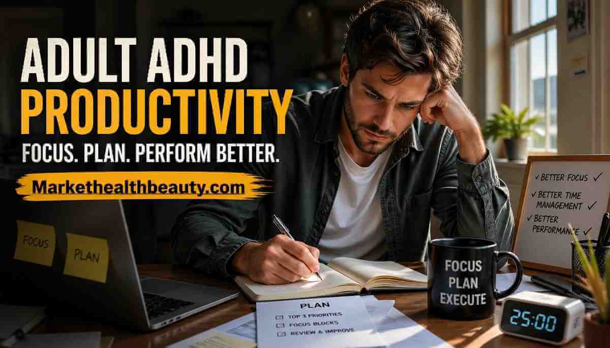 Adult ADHD Productivity: Practical Systems To Improve Focus, Time ...