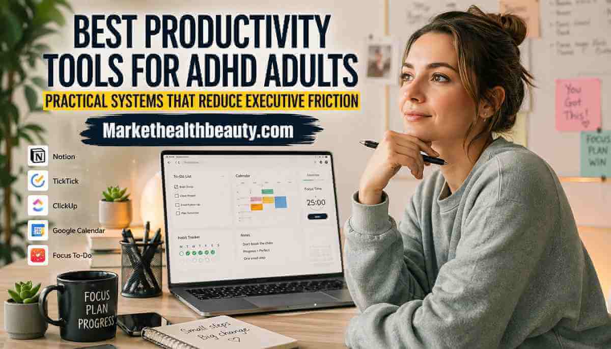 Best Productivity Tools For ADHD Adults: Practical Systems That Reduce ...