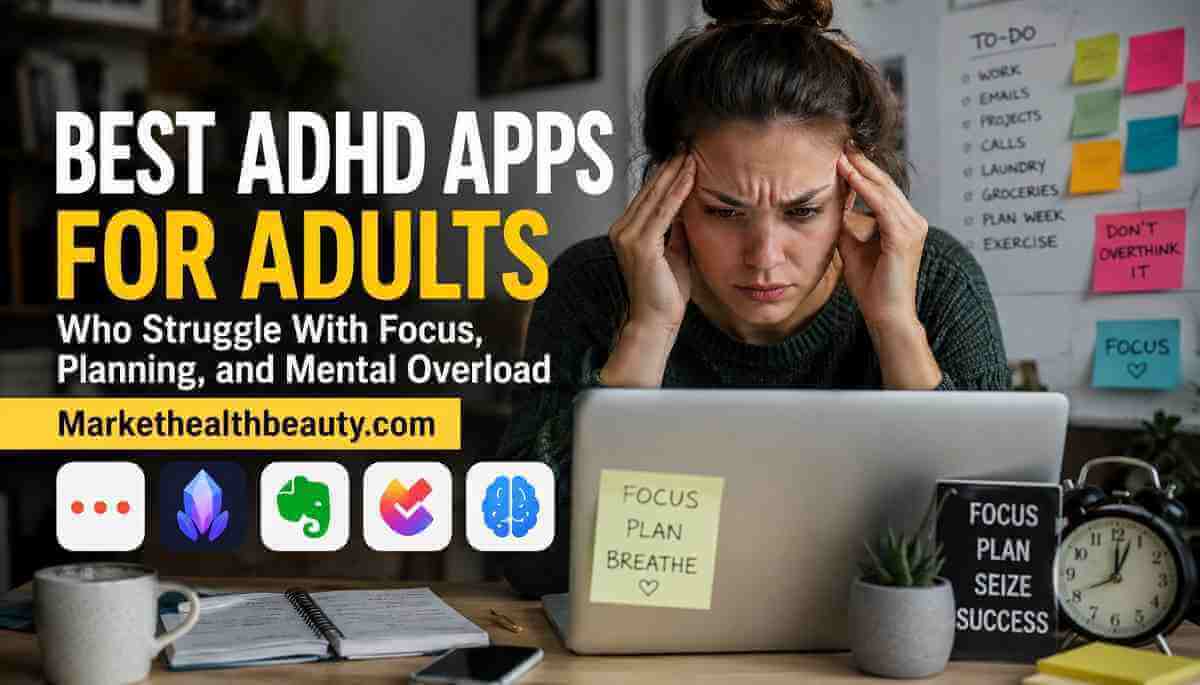 Best ADHD Apps For Adults Who Struggle With Focus, Planning, And Mental ...